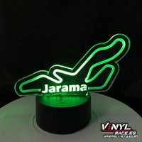 Lámpara LED Circuito Jarama-Racing Deco-VinylRace.es