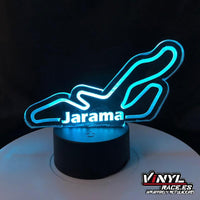 Lámpara LED Circuito Jarama-Racing Deco-VinylRace.es