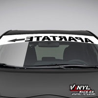 Parasol APÁRTATE-Parasoles-VinylRace.es