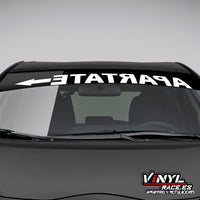 Parasol APÁRTATE-Parasoles-VinylRace.es