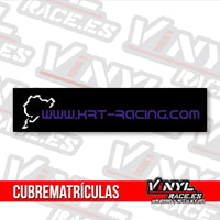 Cubre Matrículas KRT Racing-Body Shop-VinylRace.es
