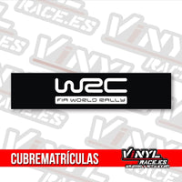 Cubre Matrículas WRC v2-Body Shop-VinylRace.es