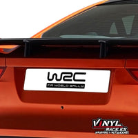 Cubre Matrículas WRC v2-Body Shop-VinylRace.es