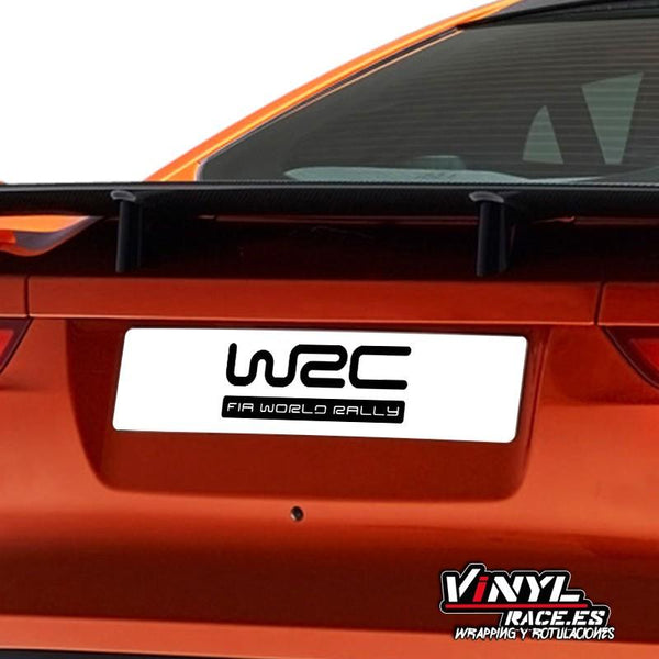 Cubre Matrículas WRC v2-Body Shop-VinylRace.es