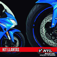 Pegatina Llanta Moto Sport