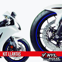 Pegatina Llanta Moto Sencillo