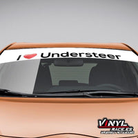 Parasol I Love Understeer-Parasoles-VinylRace.es