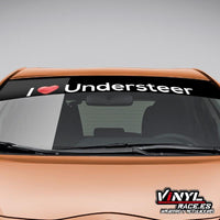 Parasol I Love Understeer-Parasoles-VinylRace.es