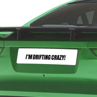 Cubre Matrículas Drifiting Crazy-VinylRace.es