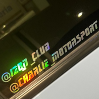 Pegatina Instagram Personalizada HOLOGRÁFICA