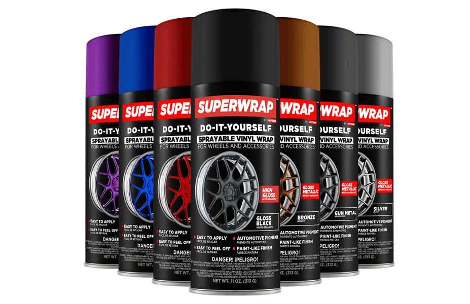 SUPERWRAP - El PRIMER VINILO PULVERIZABLE EN EL MUNDO™