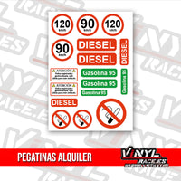 Pack Pegatinas Alquiler
