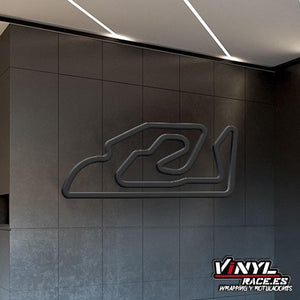 Circuito 3D Cheste-Racing Deco-VinylRace.es
