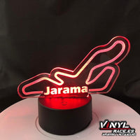Lámpara LED Circuito Jarama-Racing Deco-VinylRace.es