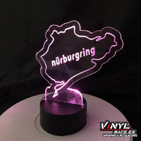 Lámpara LED Circuito Nürburgring-Racing Deco-VinylRace.es