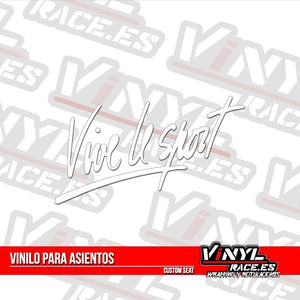Vinilo Asientos Vive le Sport-Body Shop-VinylRace.es
