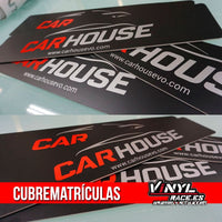 Cubre Matrículas Personalizado-Body Shop-VinylRace.es
