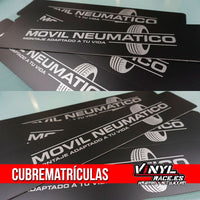 Cubre Matrículas Personalizado-Body Shop-VinylRace.es
