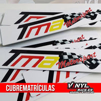 Cubre Matrículas Personalizado-Body Shop-VinylRace.es
