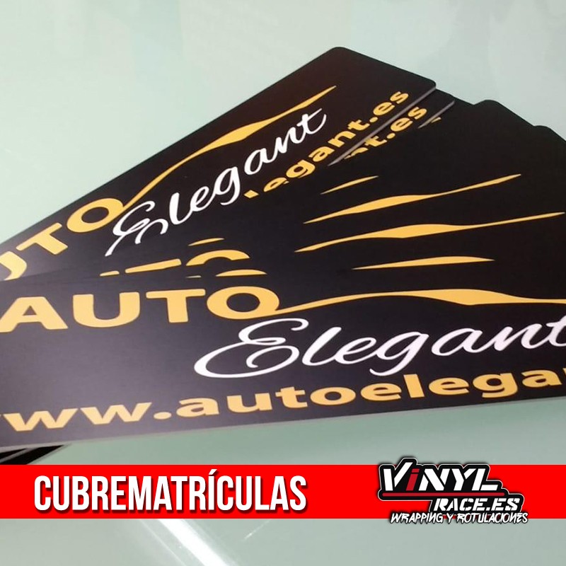 Cubre Matrículas Personalizado para Coches