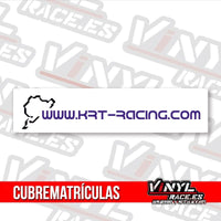 Cubre Matrículas KRT Racing-Body Shop-VinylRace.es
