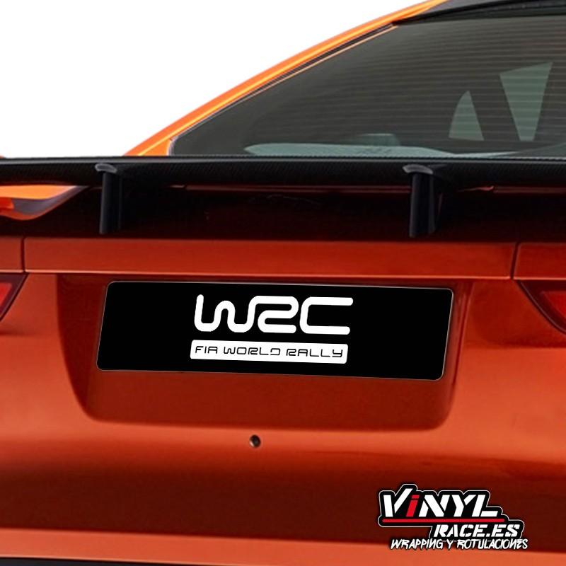 Cubre Matrículas WRC v2-Body Shop-VinylRace.es