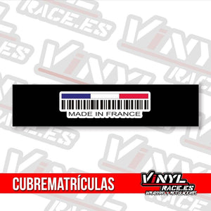 Cubre Matrículas Made In France-Body Shop-VinylRace.es