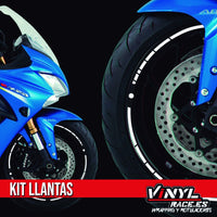 Pegatina Llanta Moto Sport
