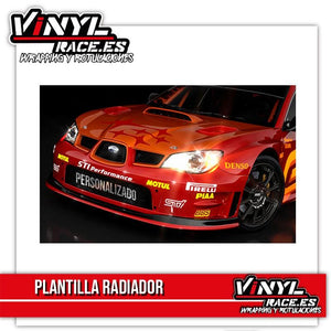 Plantilla Radiador Personalizado - Vinyl Race