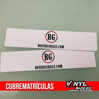 Cubre Matrículas Personalizado-Body Shop-VinylRace.es
