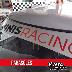 Parasol Personalizado con tu Logo.-Parasoles-VinylRace.es