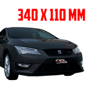 Cubre Matrículas Personalizado 340x110mm "Tipo Alfa"