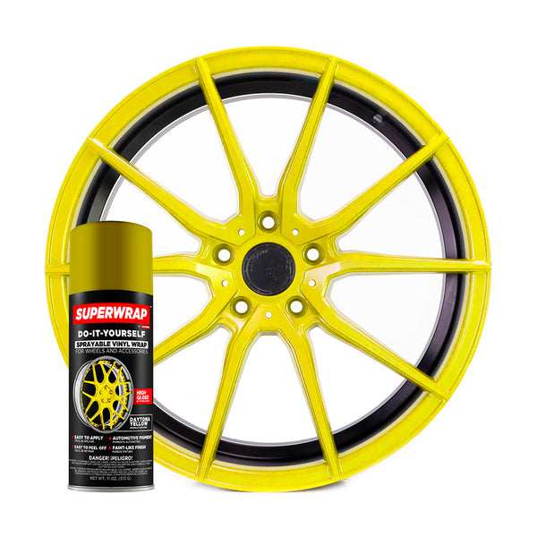 SuperWrap Daytona Yellow-VinylRace.es
