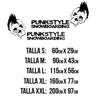 Camper Van Punk Style Skull
