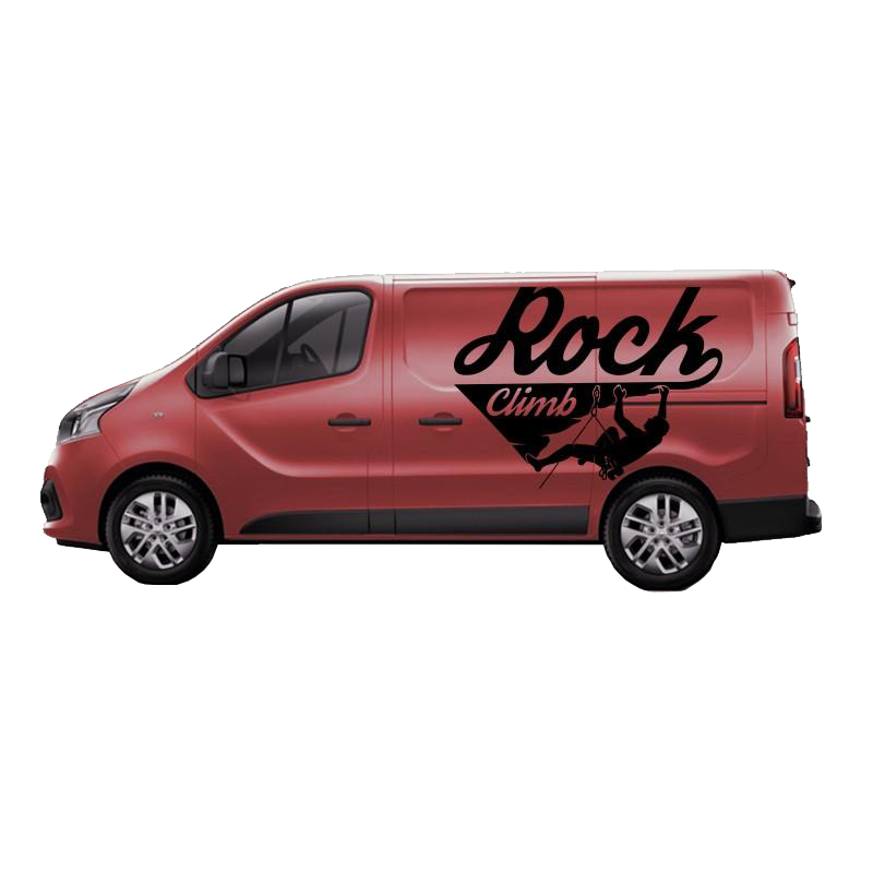 Camper Van Rock Climb
